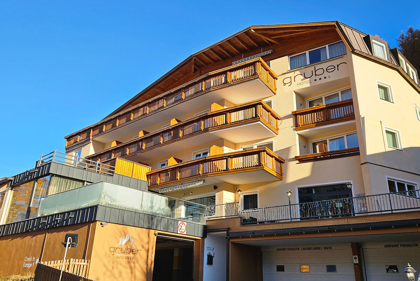 Hotel Gruber - Die neue Fassade